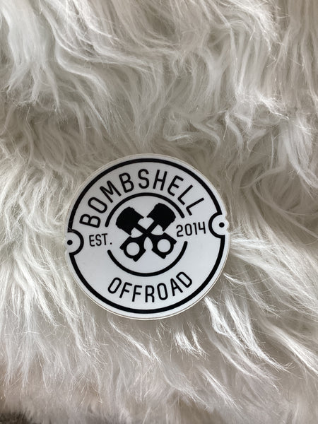 Crossing Piston Sticker