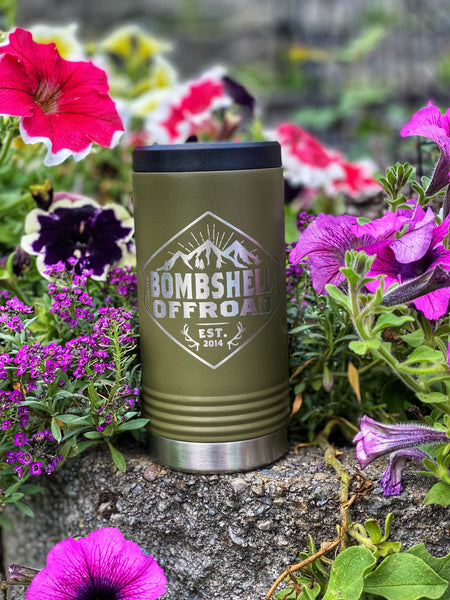 [RESTOCKED] Metal Slim Stay Wild Koozie