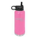 32 oz Water Bottle with Straw Sipper