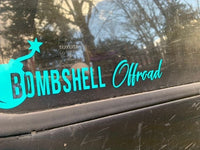 Da Bomb Decal 10”x3” - Bombshell Offroad