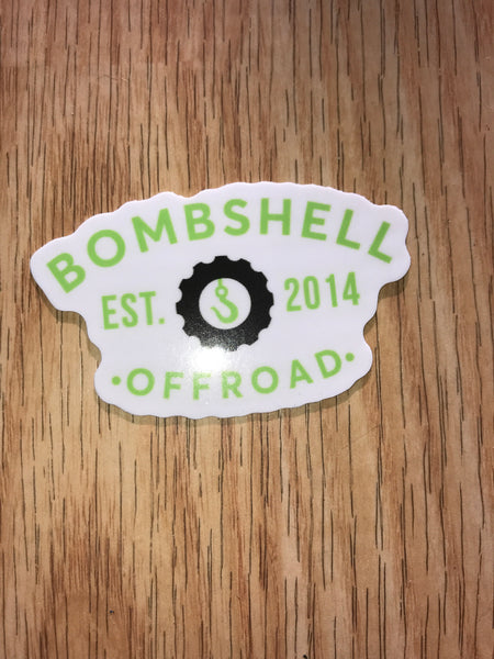 Hook 'Em Sticker 3” - Bombshell Offroad