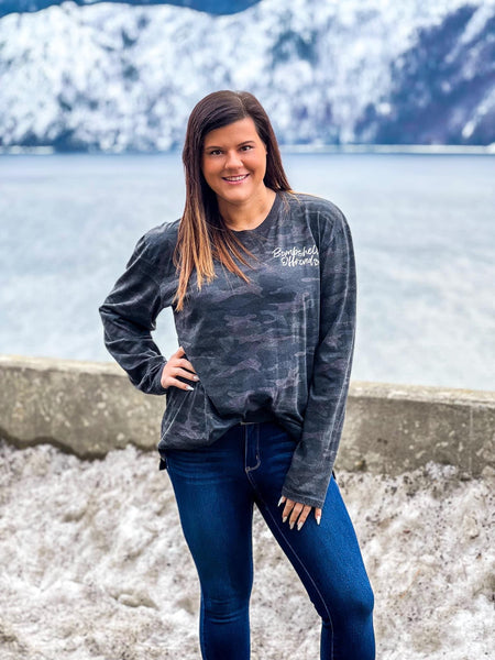 [RESTOCKED] Black Camo Queen Long Sleeve