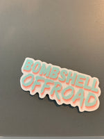 Scratch Bombshell Offroad Sticker - 3"