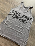 Live Fast Ride Pretty Tank - Bombshell Offroad