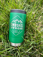 [RESTOCKED] Metal Slim Stay Wild Koozie