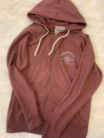 Mauve Piston Zip-Up