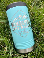 [RESTOCKED] Metal Slim Stay Wild Koozie