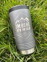 [RESTOCKED] Metal Slim Stay Wild Koozie
