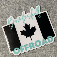 Canadian Flag Sticker - 3”