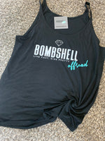 Flowy Bombshell Logo Tank - Bombshell Offroad