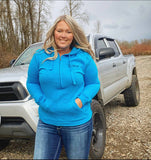 [RESTOCKED] Bombshell Burnout 1/2 Zip Hoodie