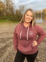 Mauve Piston Zip-Up