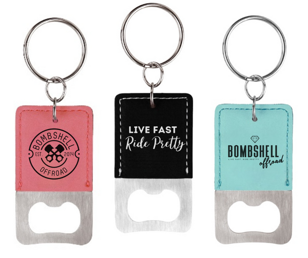 [RESTOCKED] Leather Keychains
