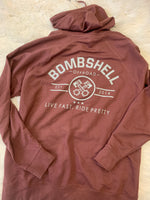 Mauve Piston Zip-Up