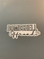 Blocky Diamond Bombshell Offroad Sticker - 3"