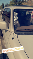 Vertical Windshield Banner - Bombshell Offroad