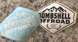 RESTOCK 6”x6” Movin' Mountain Decal - Bombshell Offroad