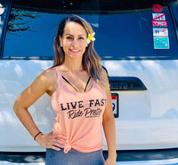 Live Fast Ride Pretty Tank - Bombshell Offroad