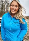 [RESTOCKED] Bombshell Burnout 1/2 Zip Hoodie