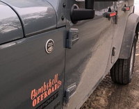 Bombshell Diamond Decal - 9.5"x3.5" - Bombshell Offroad